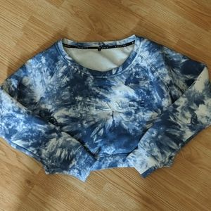Balance Athletica waves crop sweater